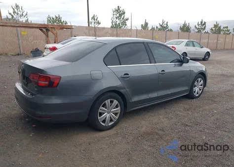 2017 Volkswagen Jetta 1.4T S из США, поврежденный, VIN 3VW2B7AJ3HM336329